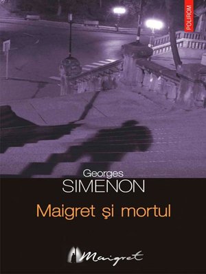 cover image of Maigret și mortul